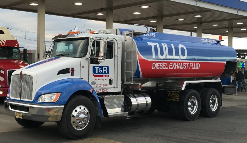 T&R Oil Co delivering DEF in New York